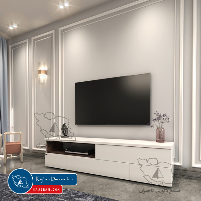 میزتلویزیون مدل چهار درب باکس دار