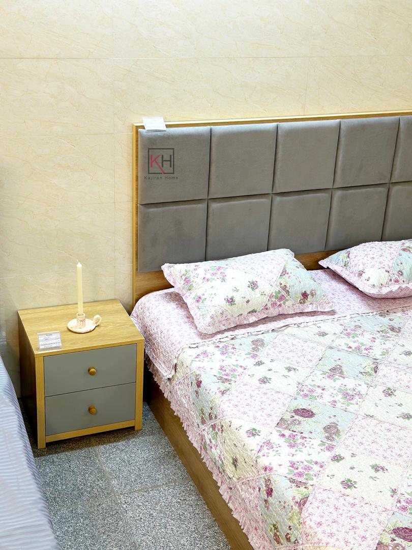 تخت خواب دو نفره لمسه مکعبی