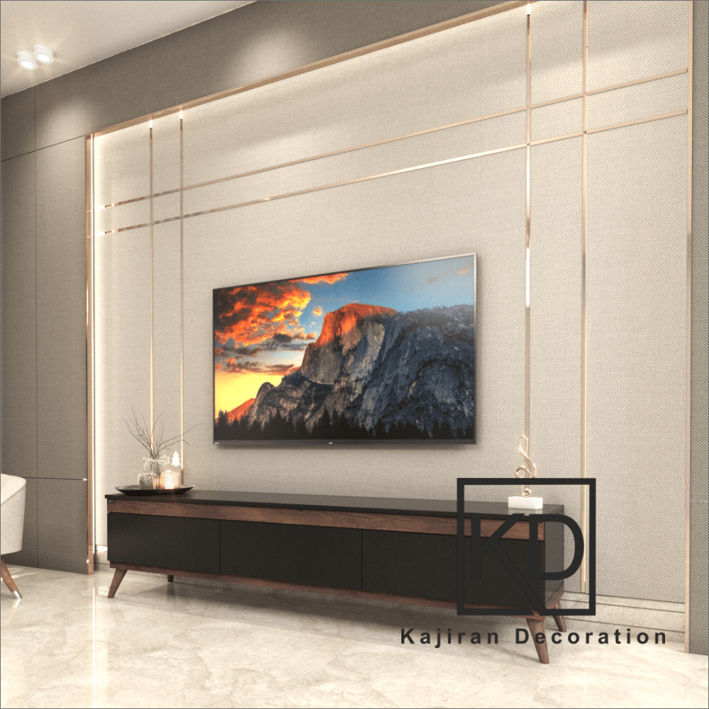 میز تلویزیون مدل طرح مشکی