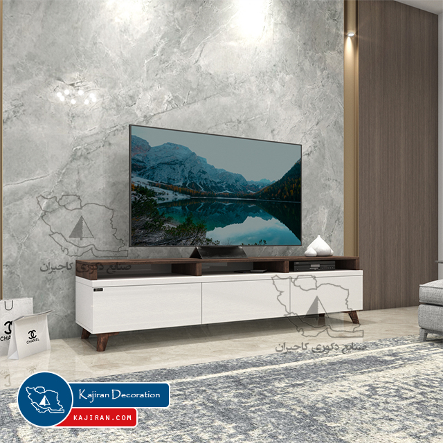 میز تلویزیون مدل سه درب