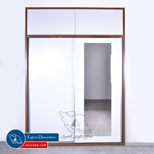 کمد دیواری مدل درب ریلی 