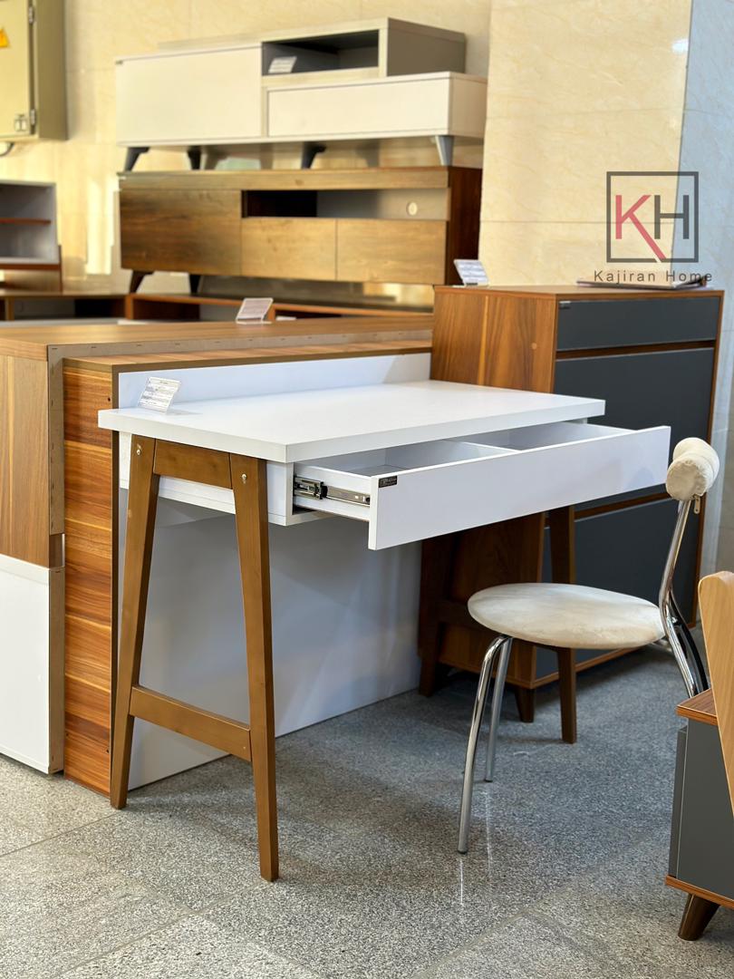 میز تحریر مدل پایه چوبی